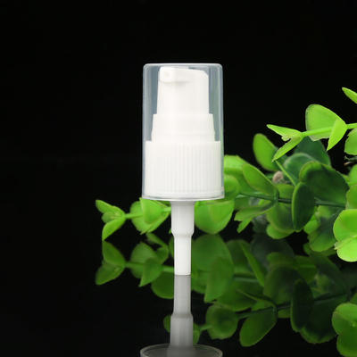 Przezroczysta pełna pokrywa 20mm pompa do balsamu Polipropylenowa plastikowa pompa do butelek