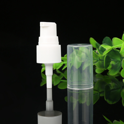 Przezroczysta pełna pokrywa 20mm pompa do balsamu Polipropylenowa plastikowa pompa do butelek