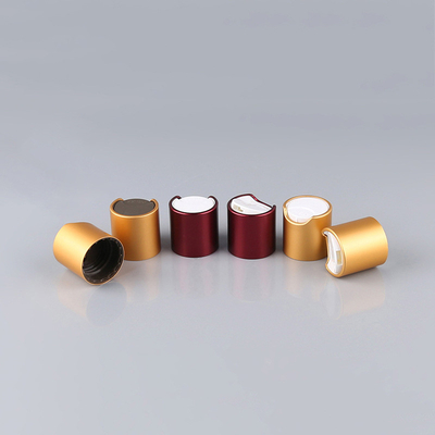 24 mm 28 mm aluminiowa górna nasadka do butelki kosmetycznej bez wycieku
