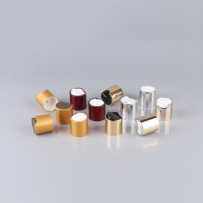 24 mm 28 mm aluminiowa górna nasadka do butelki kosmetycznej bez wycieku