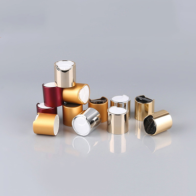 24 mm 28 mm aluminiowa górna nasadka do butelki kosmetycznej bez wycieku