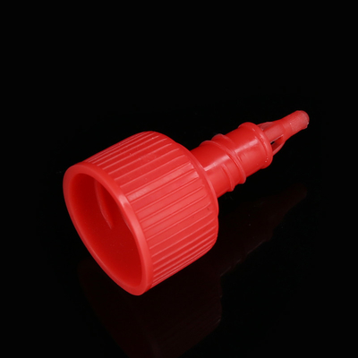Żebrowane nakrętki do butelek kosmetycznych Nakrętki do butelek Push Pull Non Spill