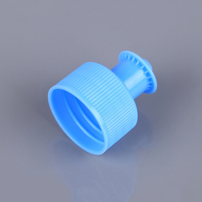 Nakrętki do butelek kosmetycznych PET Niebieska nasadka 28 mm Push Pull bez wycieku