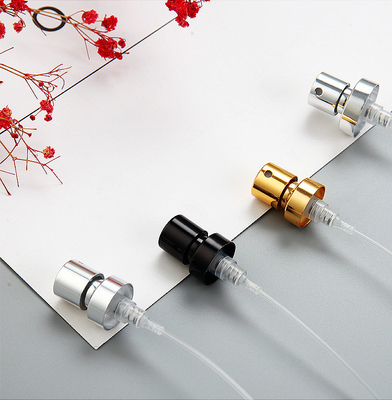 18mm 20mm Atomizer Spray Aluminiowa pompa zaciskowa Złoto Srebro Czarne