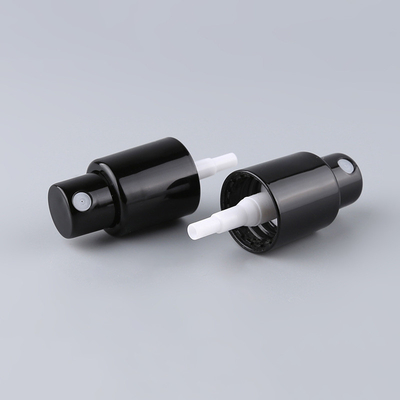 Czarna aluminiowa nasadka rozpylacza perfum 13 mm z drobną mgiełką bez wycieków