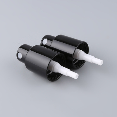 Czarna aluminiowa nasadka rozpylacza perfum 13 mm z drobną mgiełką bez wycieków