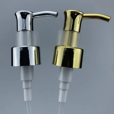 Srebrny złoty 24 mm aluminiowy dozownik z pompką do balsamu anodowany