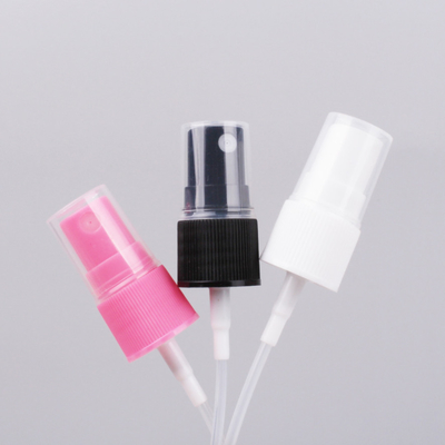 LinDeer Różowa czarna plastikowa 24mm czarna pompa rozpylająca z atomizerem