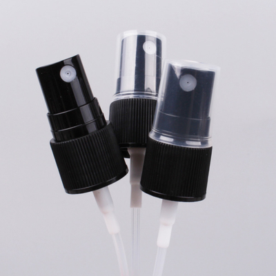 LinDeer Różowa czarna plastikowa 24mm czarna pompa rozpylająca z atomizerem