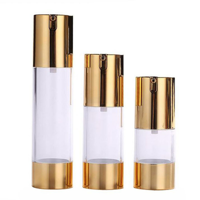 Plastikowe butelki AS 50ml 30ml 15ml Airless Pump do kosmetyków