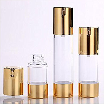 Plastikowe butelki AS 50ml 30ml 15ml Airless Pump do kosmetyków