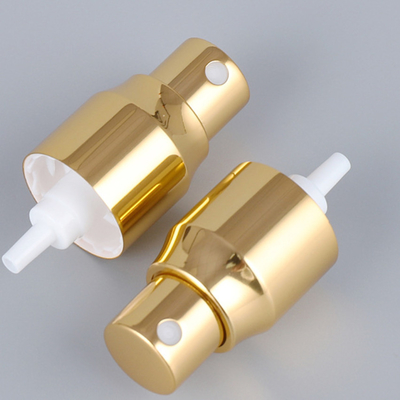 Mała złota aluminiowa nasadka 20/410 Opryskiwacz mgły z rurką