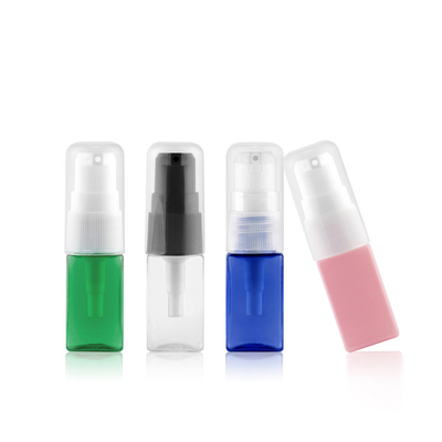 10 ml pustych plastikowych butelek na balsam z pompką zielony przezroczysty niebieski różowy