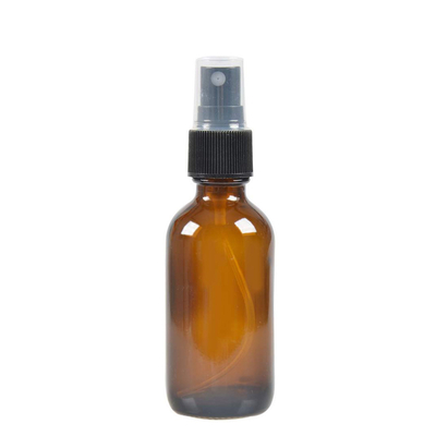 50 ml brązowe słoiki kosmetyczne z rozpylaczem z pompą 24 mm do cieczy