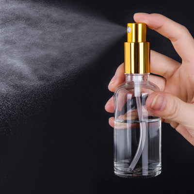 Anodowana aluminiowa butelka z rozpylaczem z drobną mgiełką 50 ml Dozownik ze szklaną pompką